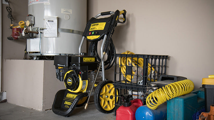 Storing Your Champion Pressure Washer During Winter