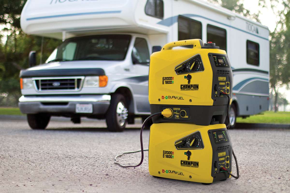 Champion 2000 Watt LPG Dual Fuel Inverter Generator