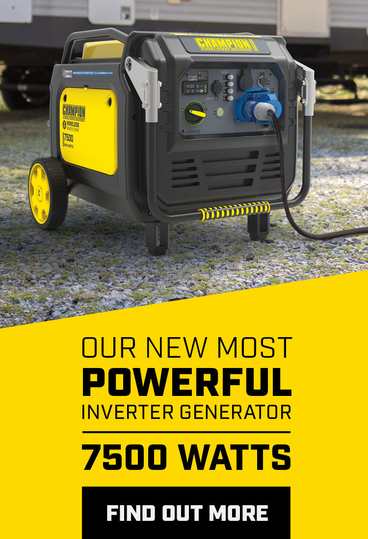Champion most powerful 7500 Watt Inverter Generator