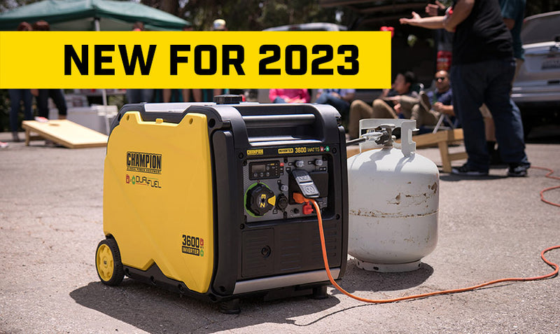 New for 2023 - Champion 3600 Watt Inverter Generator