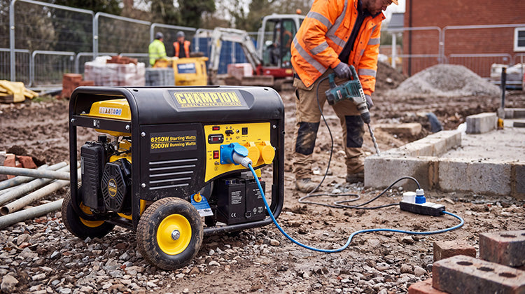 Generator For UK Construction Sites