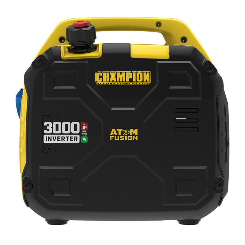 Champion 3000 Watt Dual Fuel Inverter Generator - The Atom Fusion