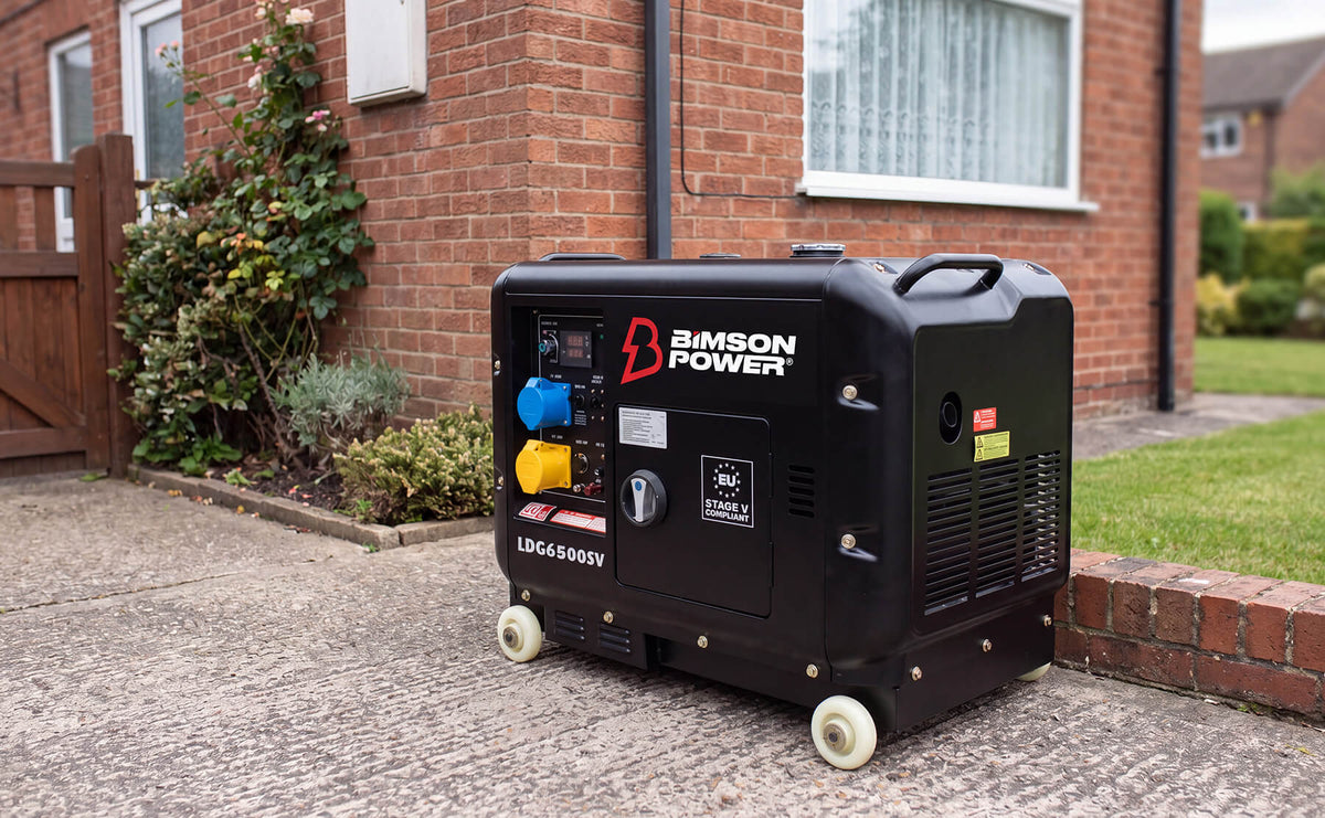 Bimson Power 6.25 kVa Diesel Generator - Electric Start