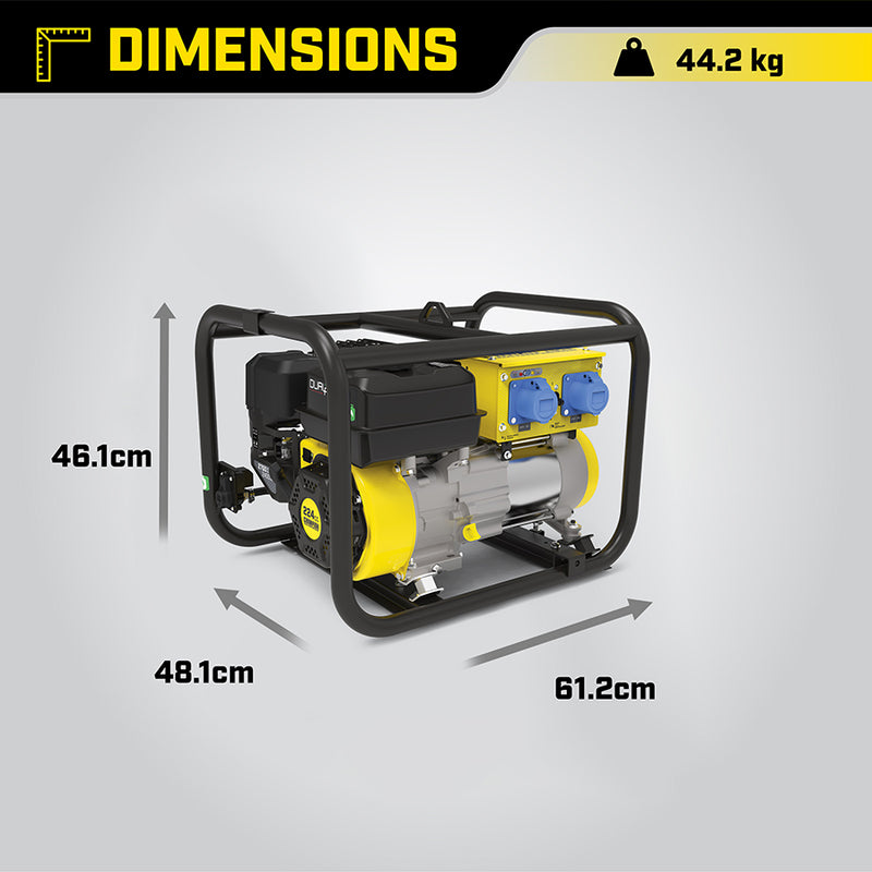 Champion 3000 Watt LPG Dual Fuel Premier Generator with Lifting Eye