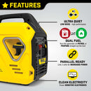 Champion 2200 Watt LPG Dual Fuel Inverter Generator