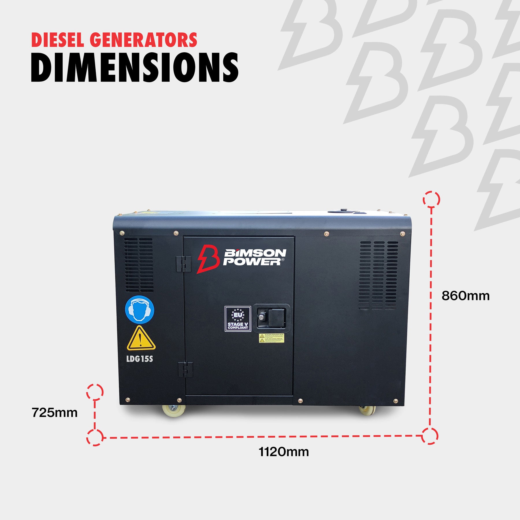Warrior 15 kVa Silent Diesel Generator | Champion Power Equipment