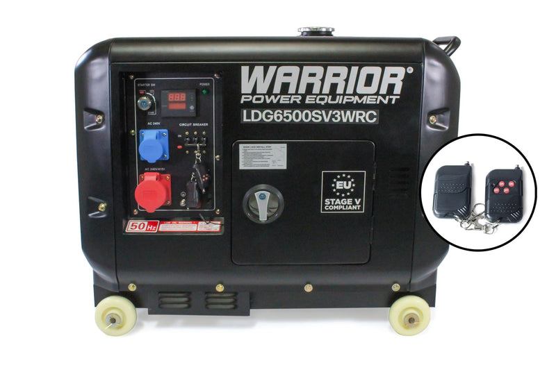 Warrior 6.25 kVa Diesel Generator 3 Phase