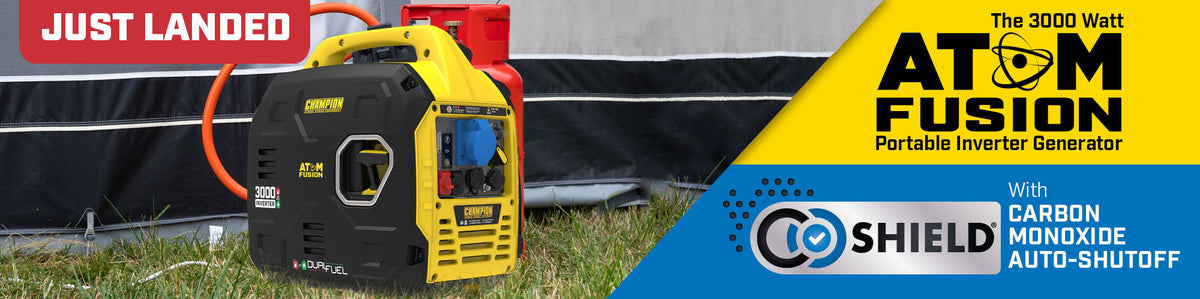 The 3000 Watt Portable Inverter Generator with CO Shield