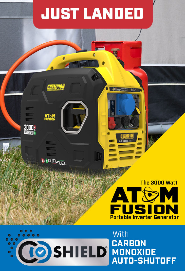 The 3000 Watt Portable Inverter Generator with CO Shield