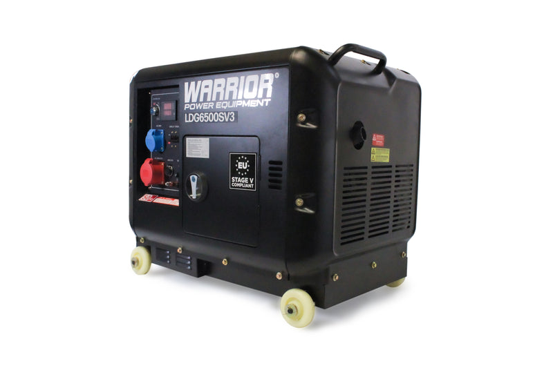 Warrior 6.25 kVa Diesel Generator 3 Phase