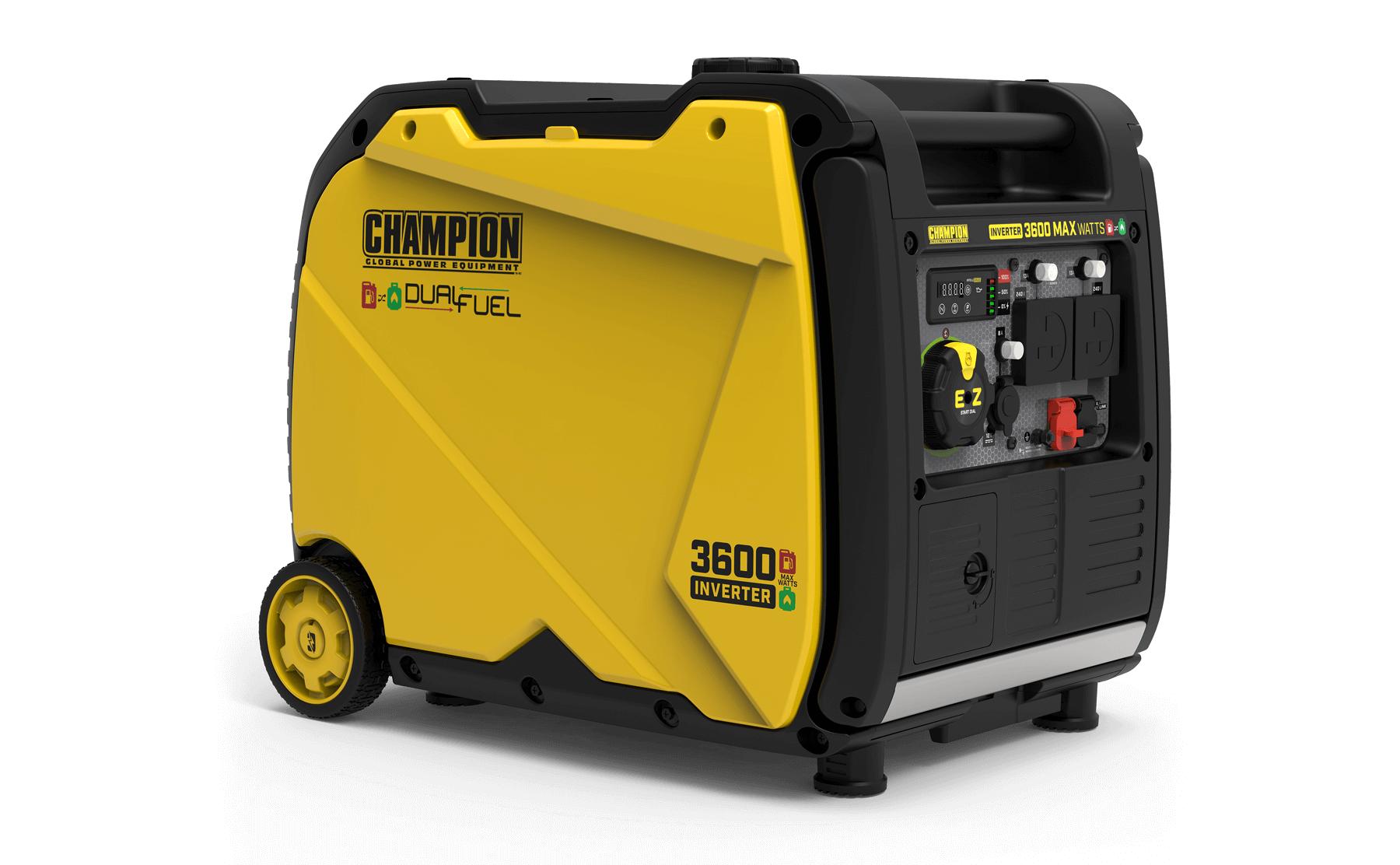 Champion 3600 Watt Dual Fuel Inverter Generator