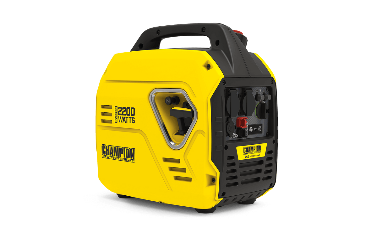 The Mighty Atom - Champion 2200W Inverter Generator | Champion Power ...